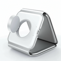 3 In 1 Magnetic Wireless Charging Folding Mobile Phone Holder