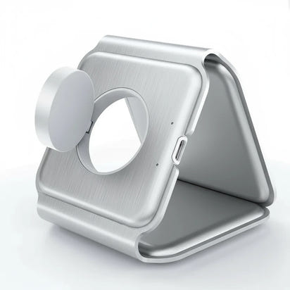 3 In 1 Magnetic Wireless Charging Folding Mobile Phone Holder